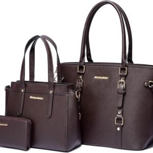 Montana West 3PCS Purses for Women Tote Bag and Wallet Set Shoulder Satchel Handbags